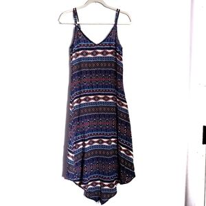 Lola Rae Dress S Small Aztec Sleeveless Midi